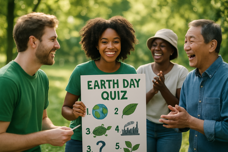 quiz sur la journée de la Terre Google