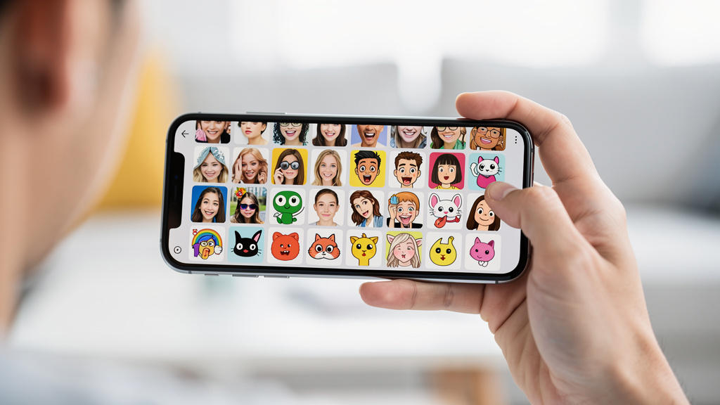 Bibliothèque de stickers personnels dans Snapchat