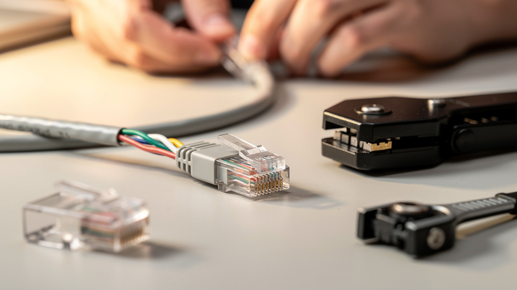 Comment faire le câblage RJ45 type B, étape par étape ?