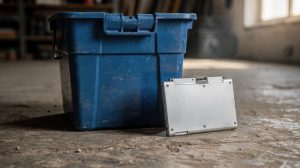 Batteries lithium-ion d'appareils du quotidien prêtes pour le recyclage