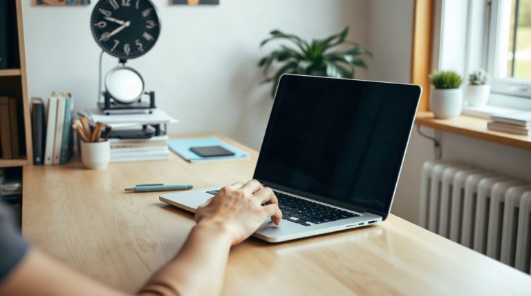 Comment aller dans l’historique Google : accéder et gérer vos données Personne consultant son historique de navigation sur un ordinateur portable